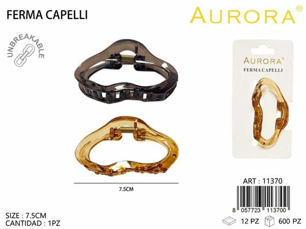 Pince à cheveux AURORA « incassable » au design moderne