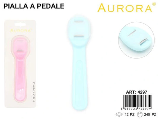 Kit Cura dei Piedi AURORA: Raspa e Tagliacalli per una Pedicure Professionale