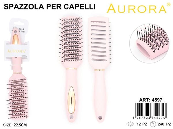 Collezione Spazzole Styling AURORA Rosa e Oro: Scegli la Tua Forma Ideale