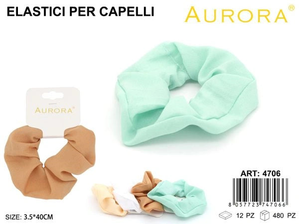 Chouchou AURORA : Douceur et couleurs délicates