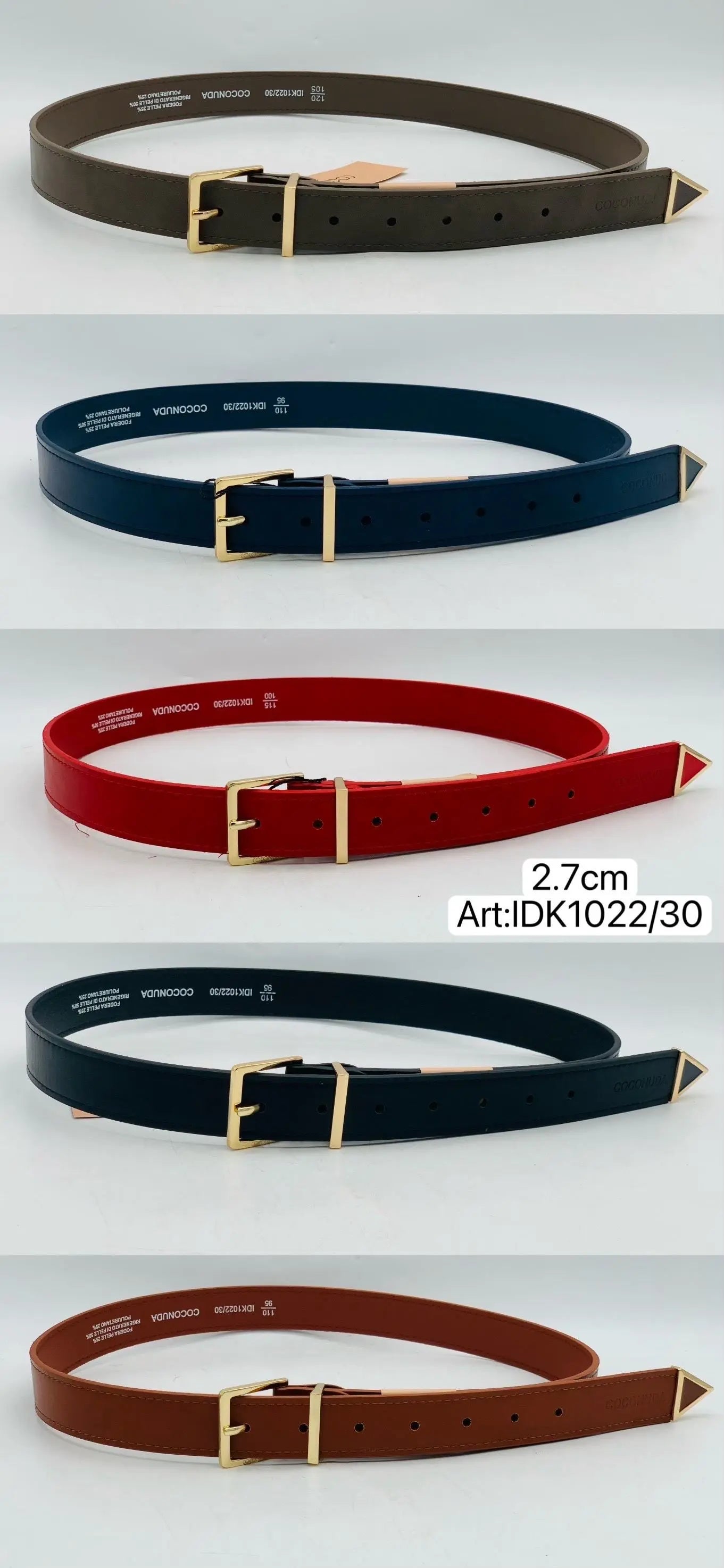 COCONUDA CINTURA DONNA 2.7MM - SUNTIMEMODA