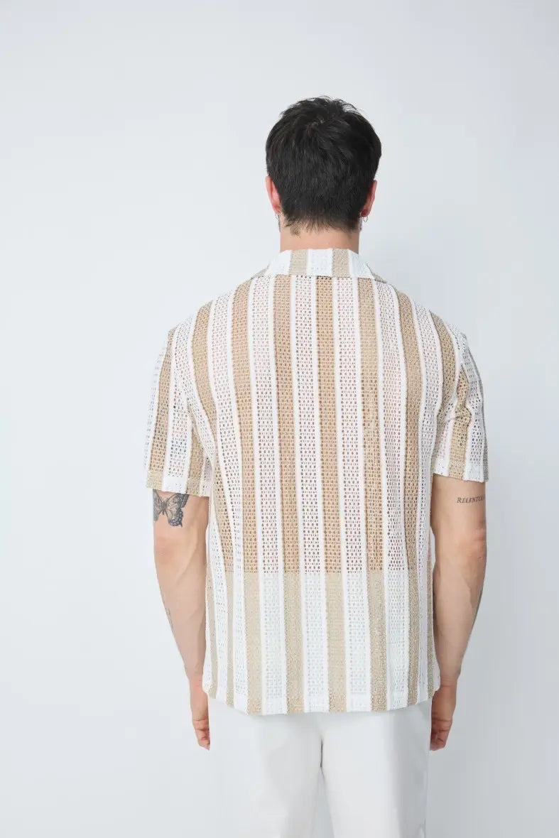 FRILIVIN Camicia con maniche corte Indietro - SUNTIMEMODA