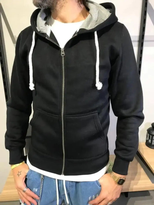 Felpa con cerniera dentro felpato - SUNTIMEMODA