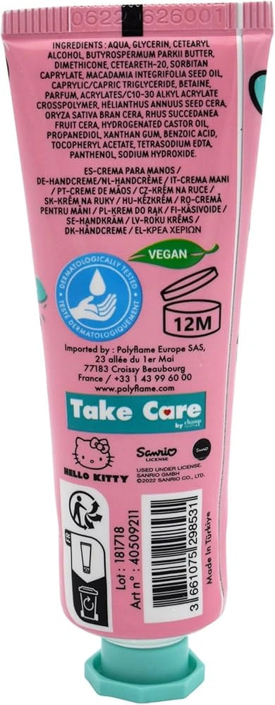 Hello Kitty Crema Mani Idratazione Profonda - Formula Vegana e Fruttata - SUNTIMEMODA