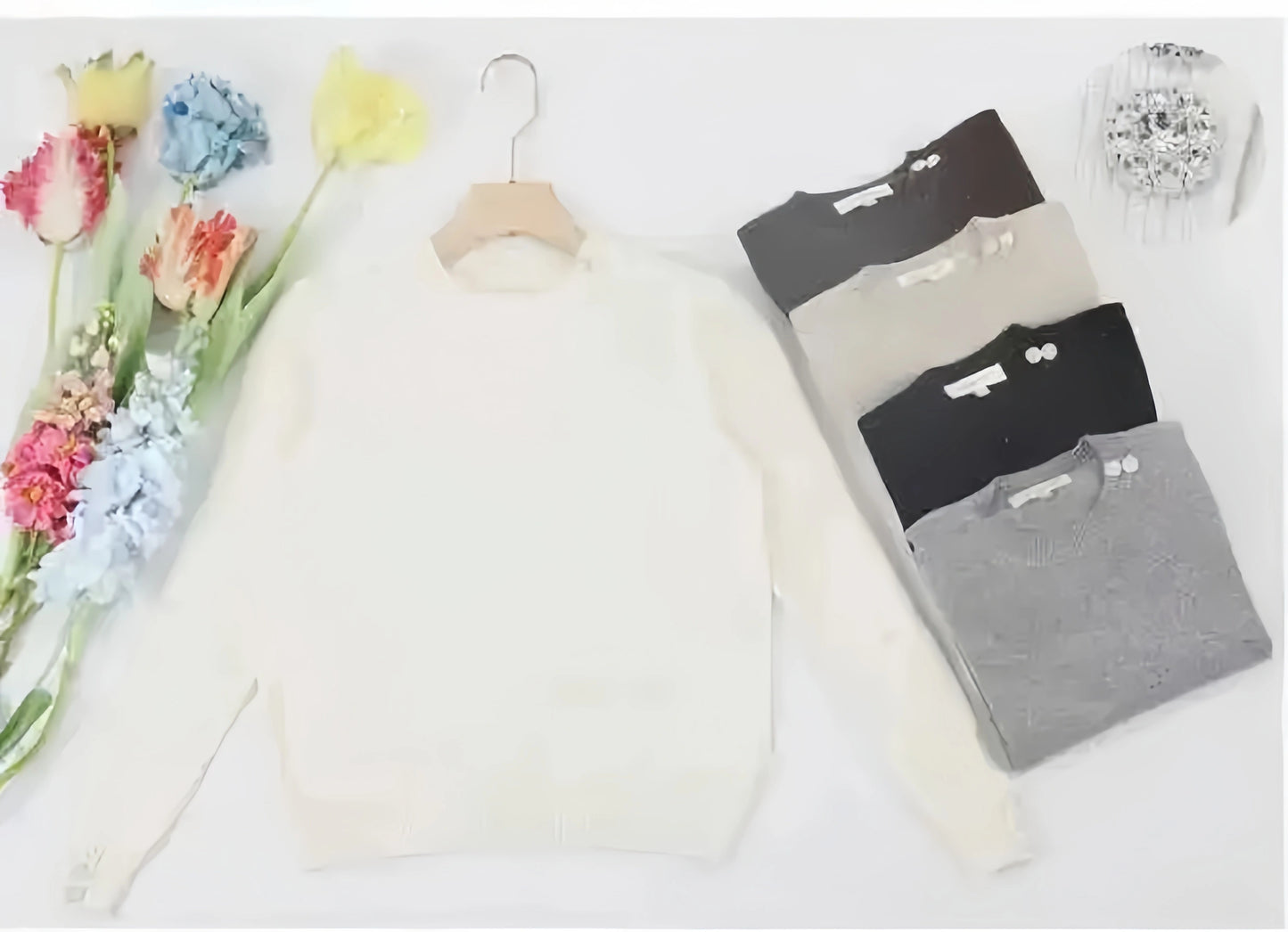 Maglia tinta unica abbottonate - SUNTIMEMODA