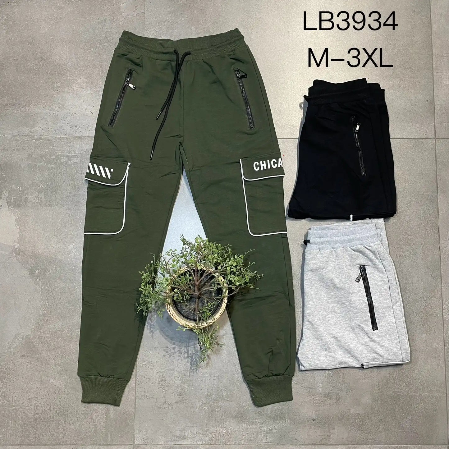 Pantaloni Jogger Uomo Cargo Multi-Tasca (Street Style) - SUNTIMEMODA