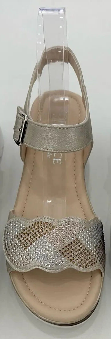 Sandali con zeppa con suola morbida - SUNTIMEMODA