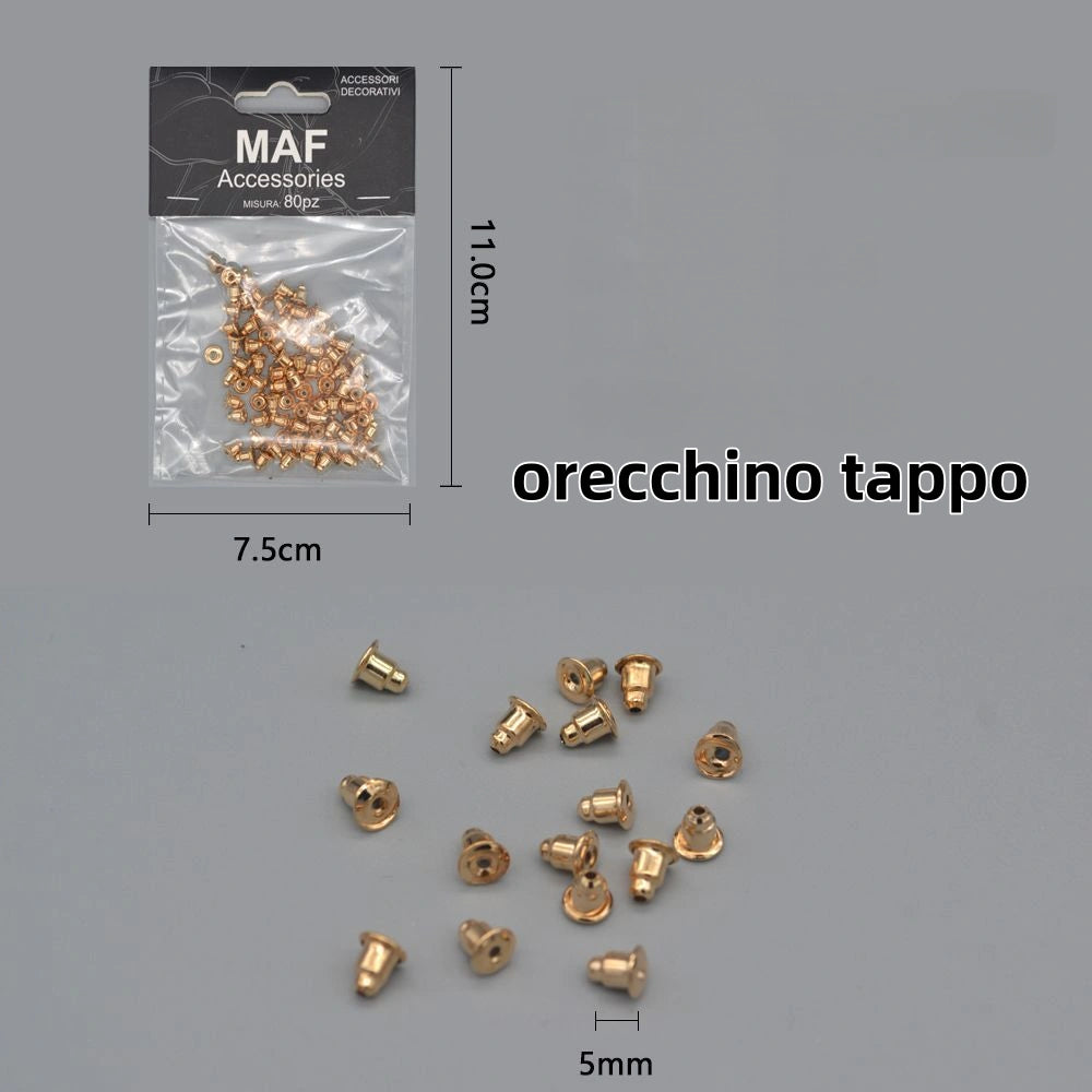 orecchino tappo oro - SUNTIMEMODA
