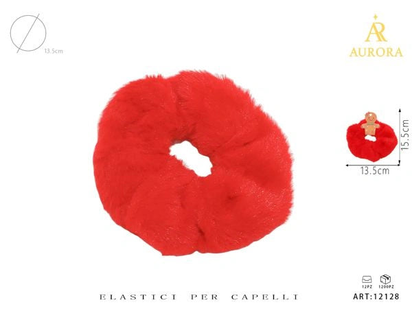 Collection AURORA « Noël rouge » : Accessoires pour cheveux rouges pour les fêtes