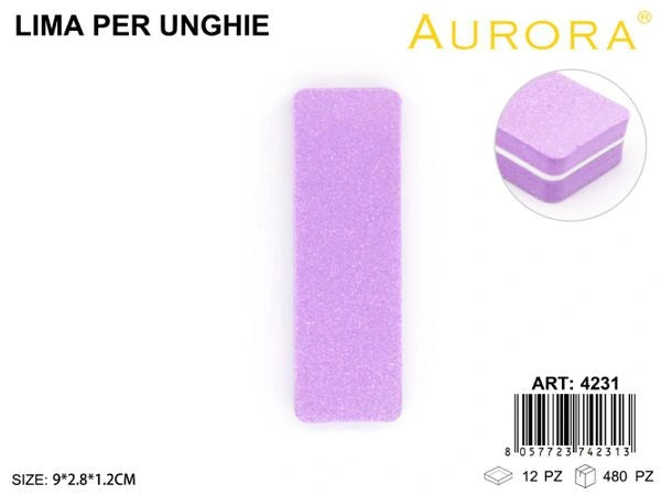 Strumenti Manicure AURORA: Lime, Buffer e Lucidanti per Unghie Perfette