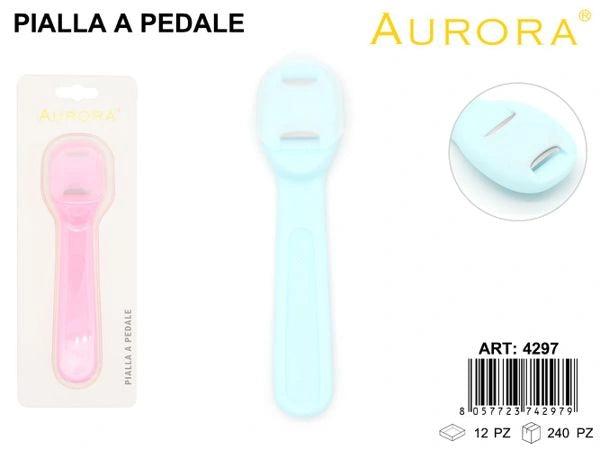 Kit Cura dei Piedi AURORA: Raspa e Tagliacalli per una Pedicure Professionale