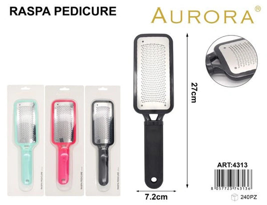 Kit Cura dei Piedi AURORA: Raspa e Tagliacalli per una Pedicure Professionale