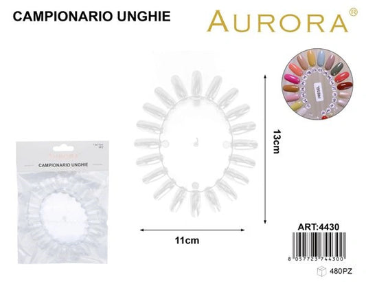 Ruota Campionario AURORA: Espositore per Smalti e Nail Art
