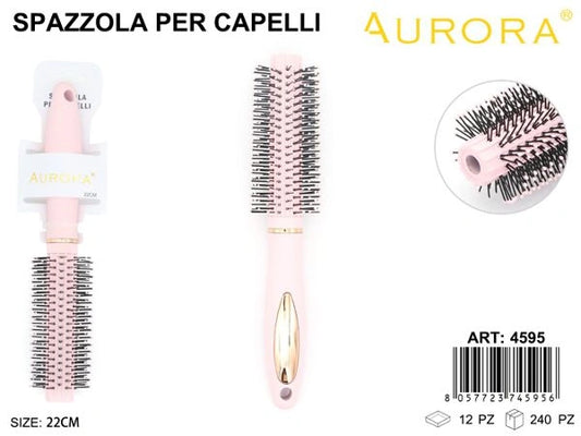 Collezione Spazzole Styling AURORA Rosa e Oro: Scegli la Tua Forma Ideale