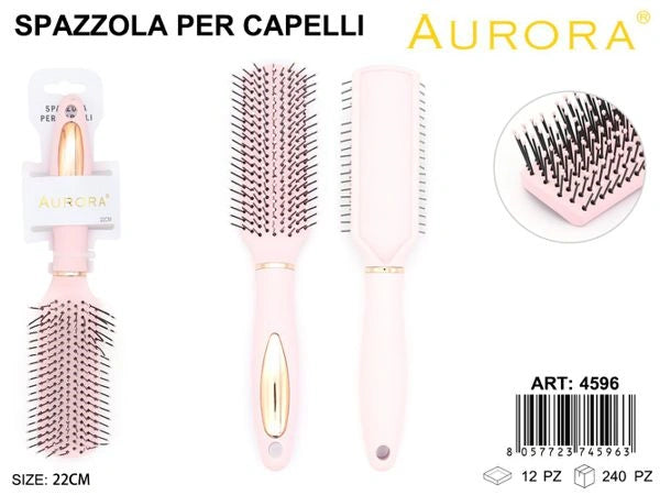 Collezione Spazzole Styling AURORA Rosa e Oro: Scegli la Tua Forma Ideale