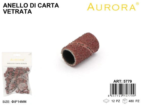 Ricambi Abrasivi AURORA per Fresa Elettrica: Cilindri Monouso Professionali