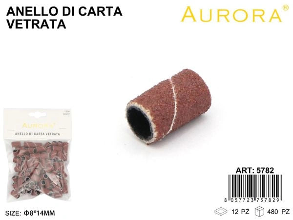 Ricambi Abrasivi AURORA per Fresa Elettrica: Cilindri Monouso Professionali