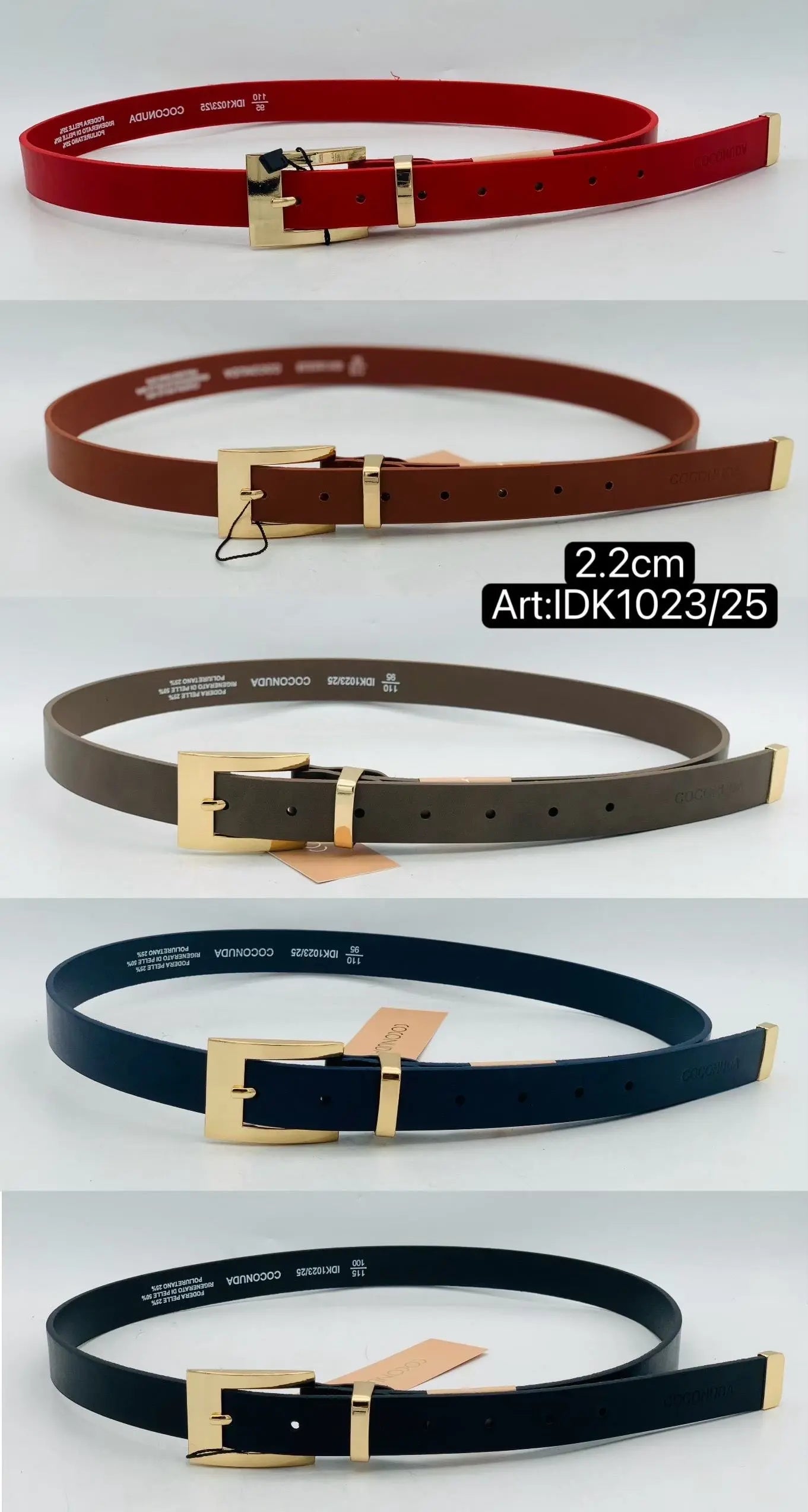 COCONUDA CINTURA DONNA 2.2MM - SUNTIMEMODA