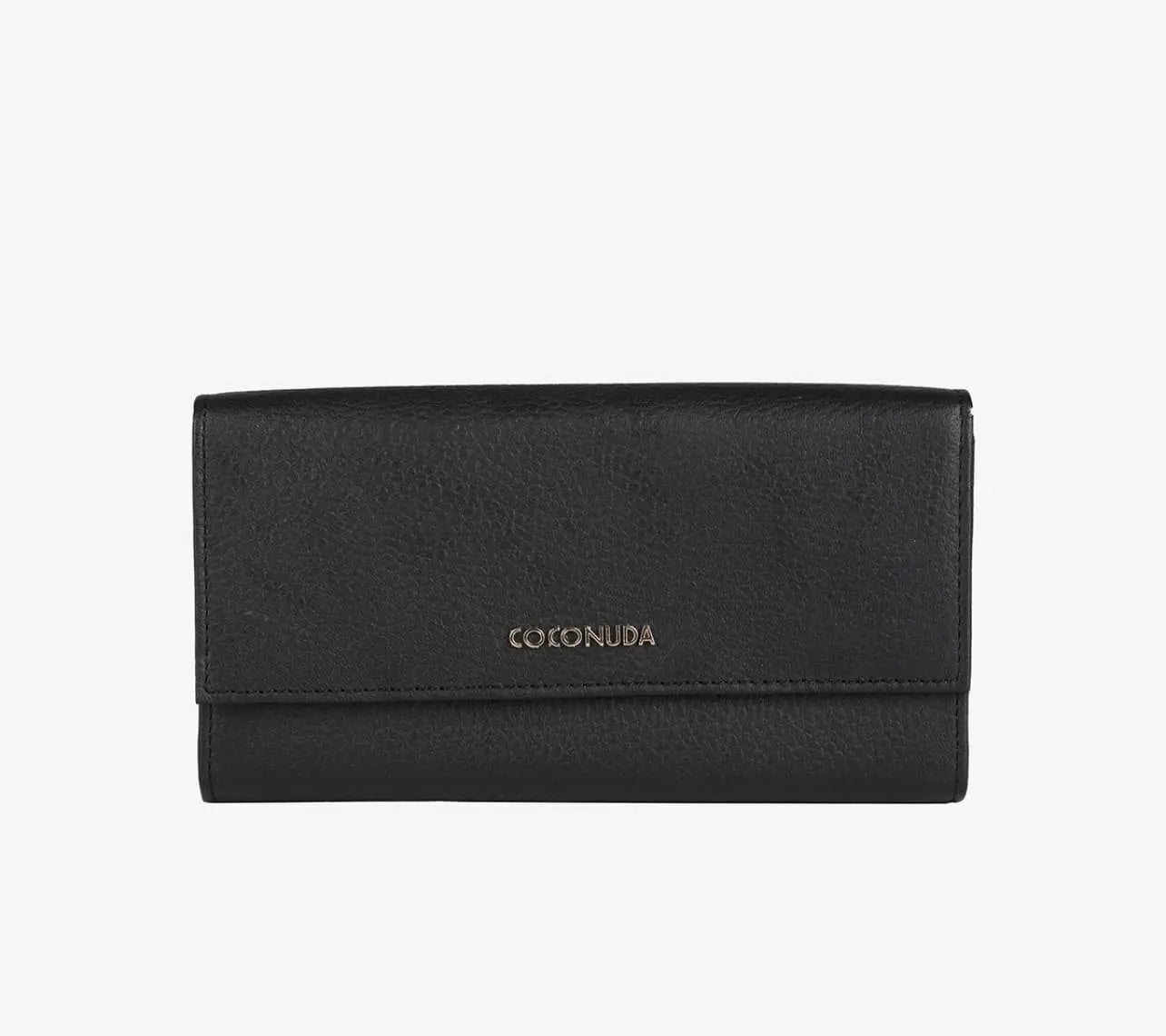COCONUDA PORTAFOGLIO LUNGO NERO - SUNTIMEMODA