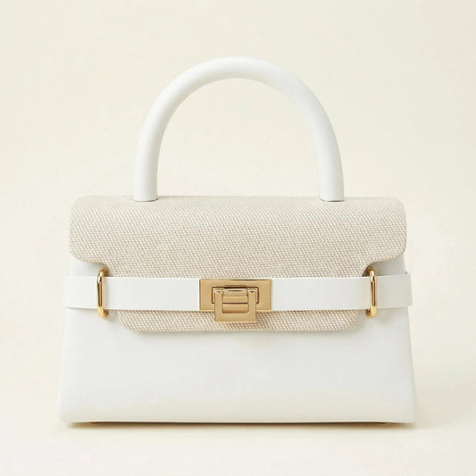 COVERIWORLD BORSA ELEGANTE BIANCO - SUNTIMEMODA
