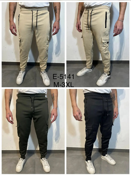 E5141 SOTTO TUTA UOMO CON POLSINO - SUNTIMEMODA