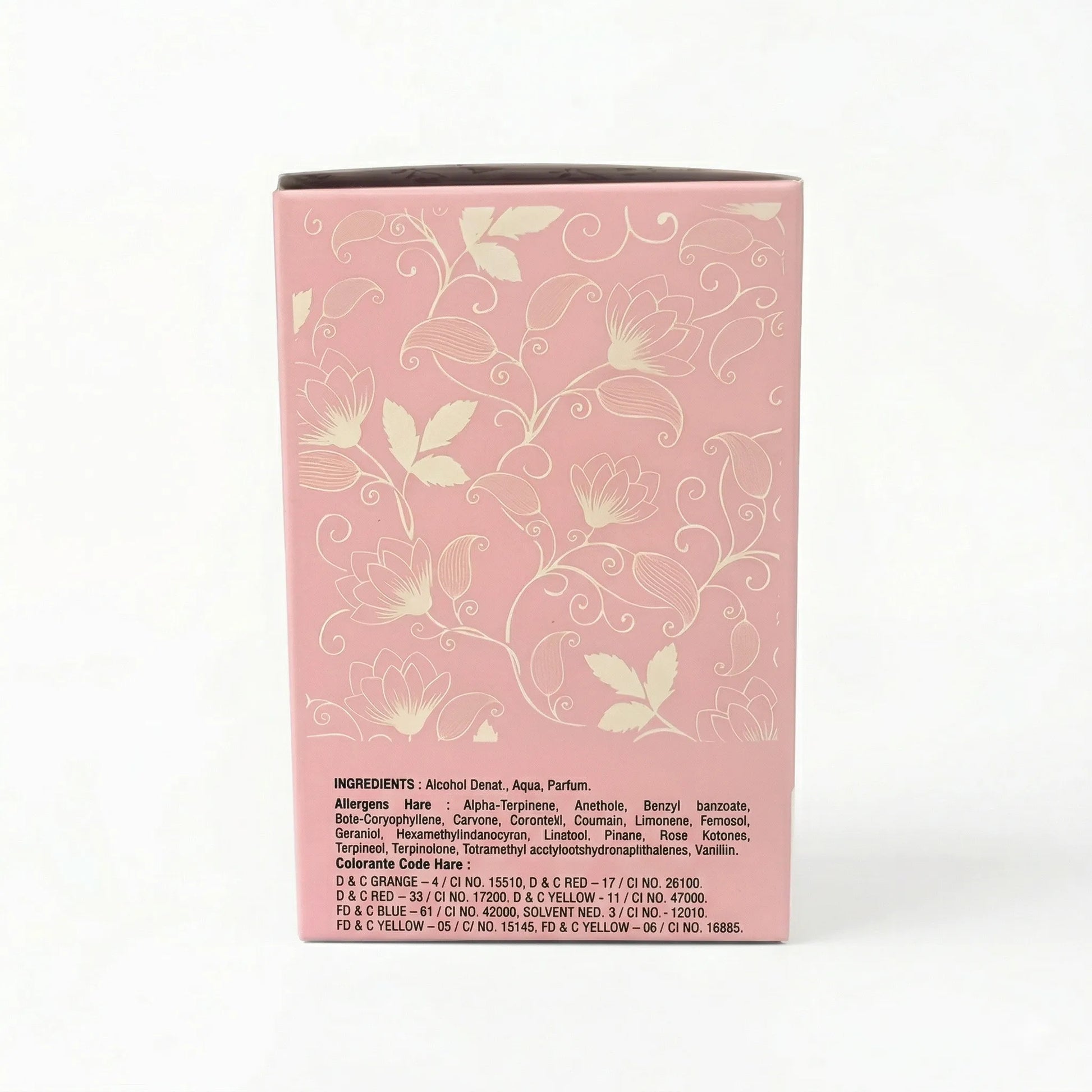 Elenco ingredienti e allergeni profumo SARA PINK 25ml - SUNTIMEMODA