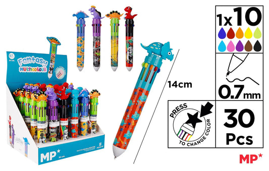 FANTASY PENNA DINOSAURO 10 COLORS - SUNTIMEMODA