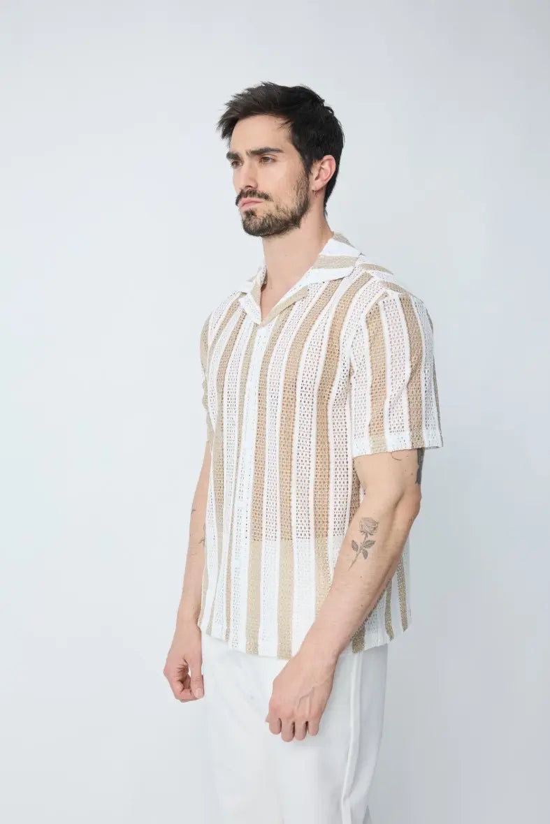 FRILIVIN Camicia con maniche corte - SUNTIMEMODA