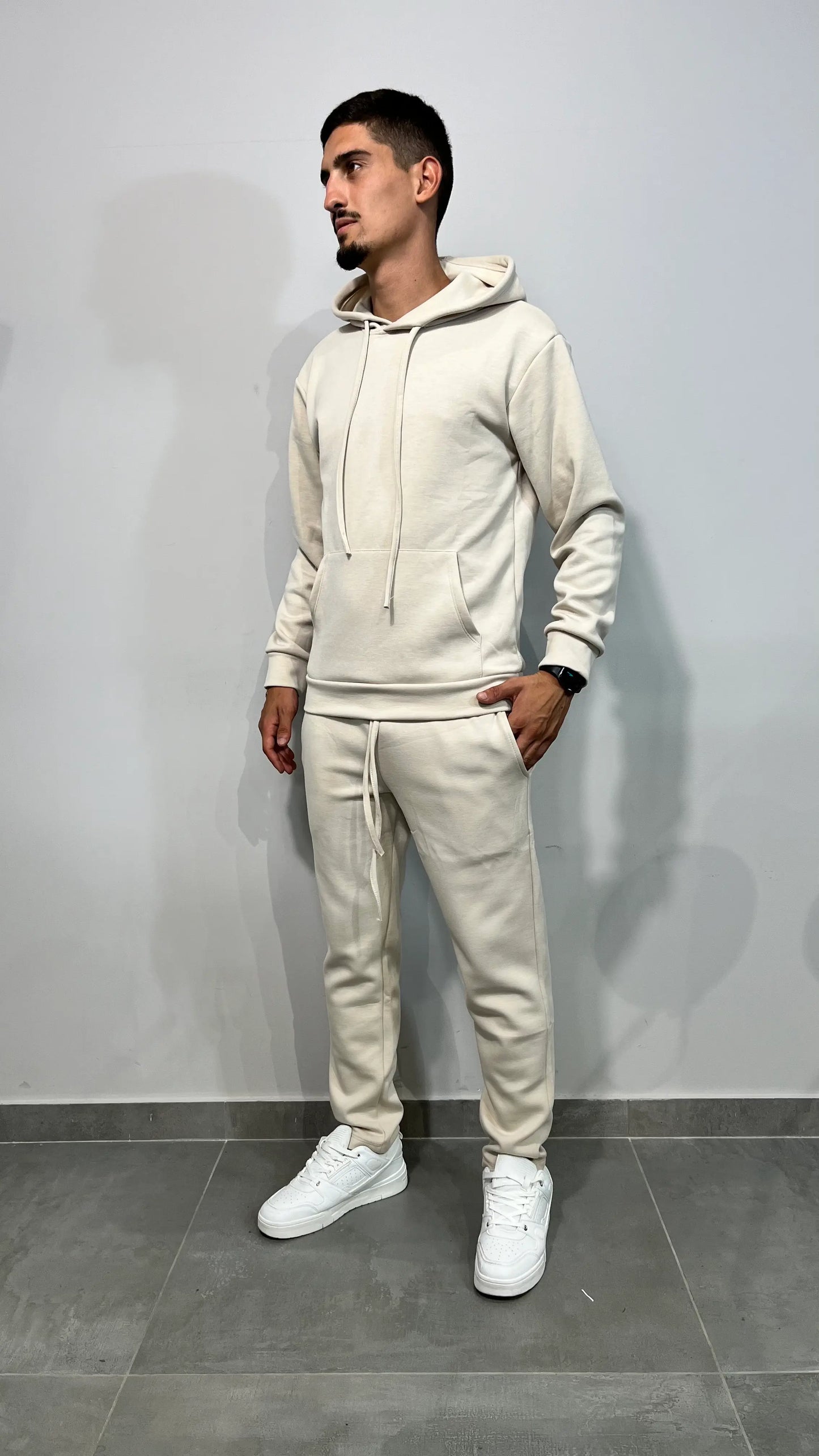 Felpe e pantaloni venduti separatamente BEIGE - SUNTIMEMODA