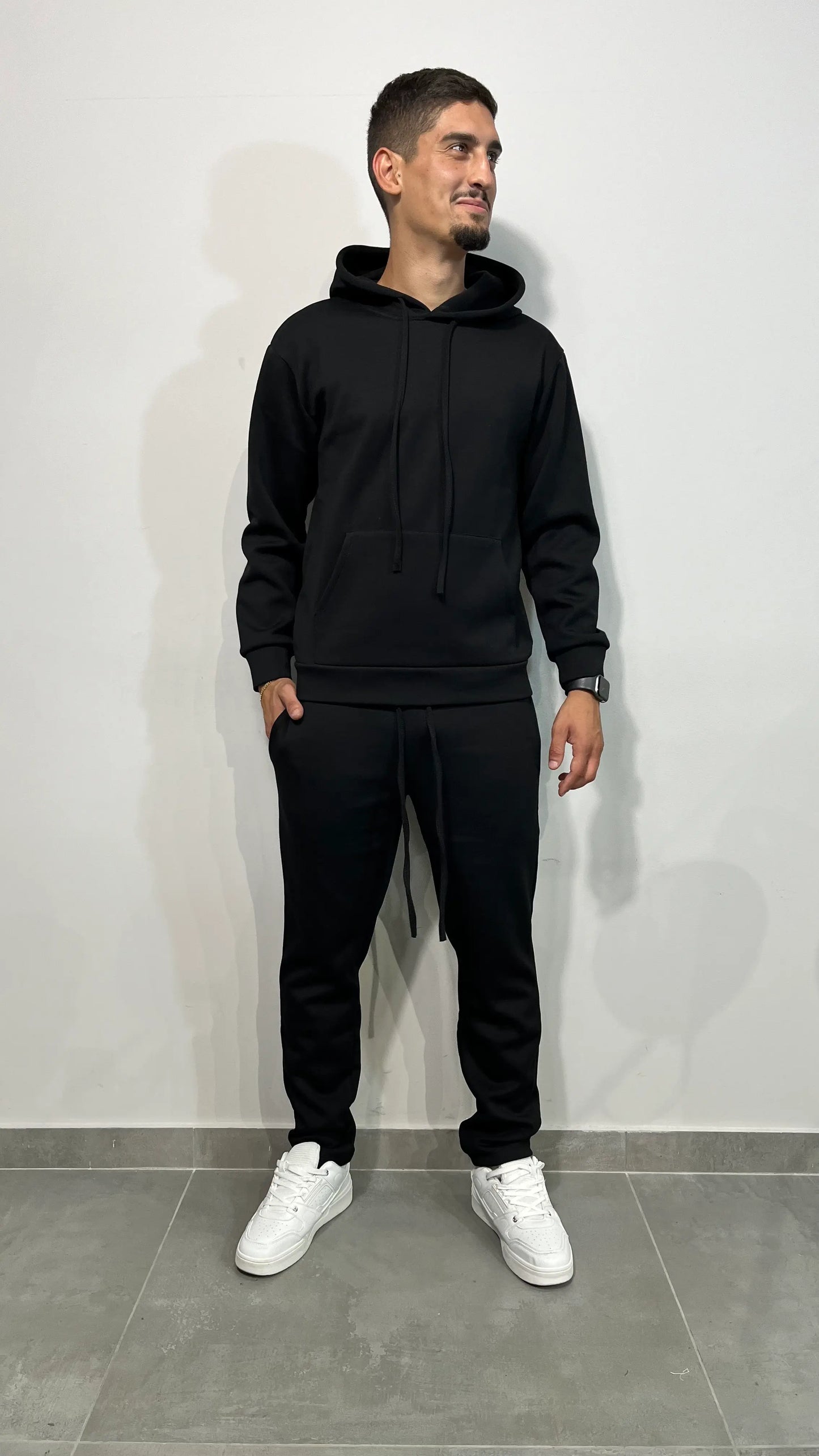 Felpe e pantaloni venduti separatamente NERO - SUNTIMEMODA