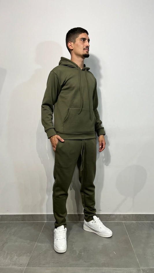Felpe e pantaloni venduti separatamente VERDE - SUNTIMEMODA