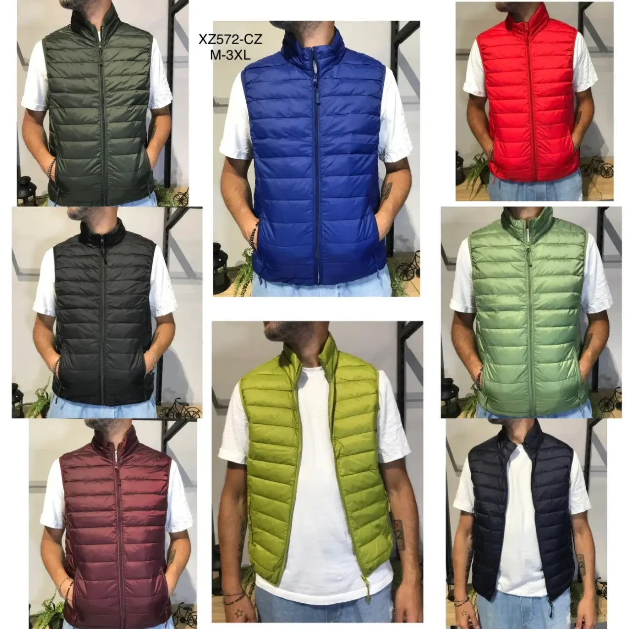 Gilet per uomo 100g - SUNTIMEMODA