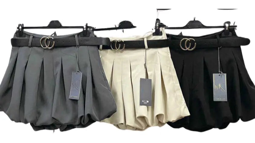 Gonna Pantalone a Vita Alta con Cintura - SUNTIMEMODA