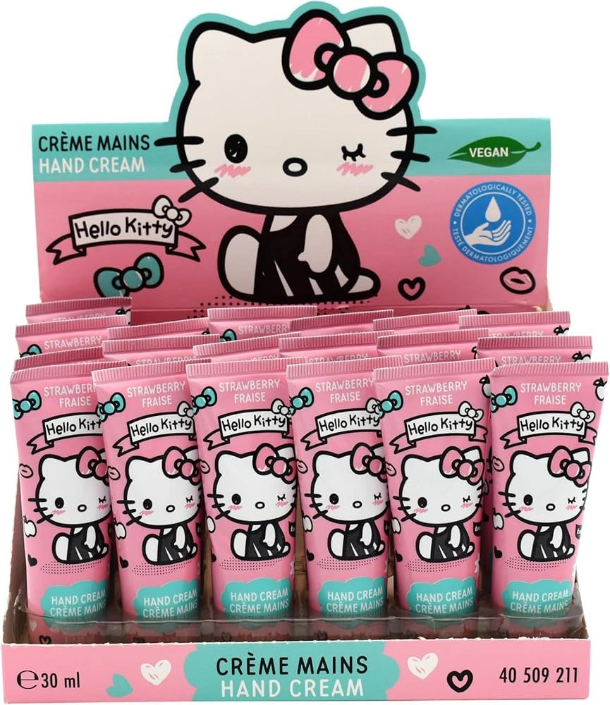 Hello Kitty Crema Mani Idratazione Profonda - Formula Vegana e Fruttata - SUNTIMEMODA