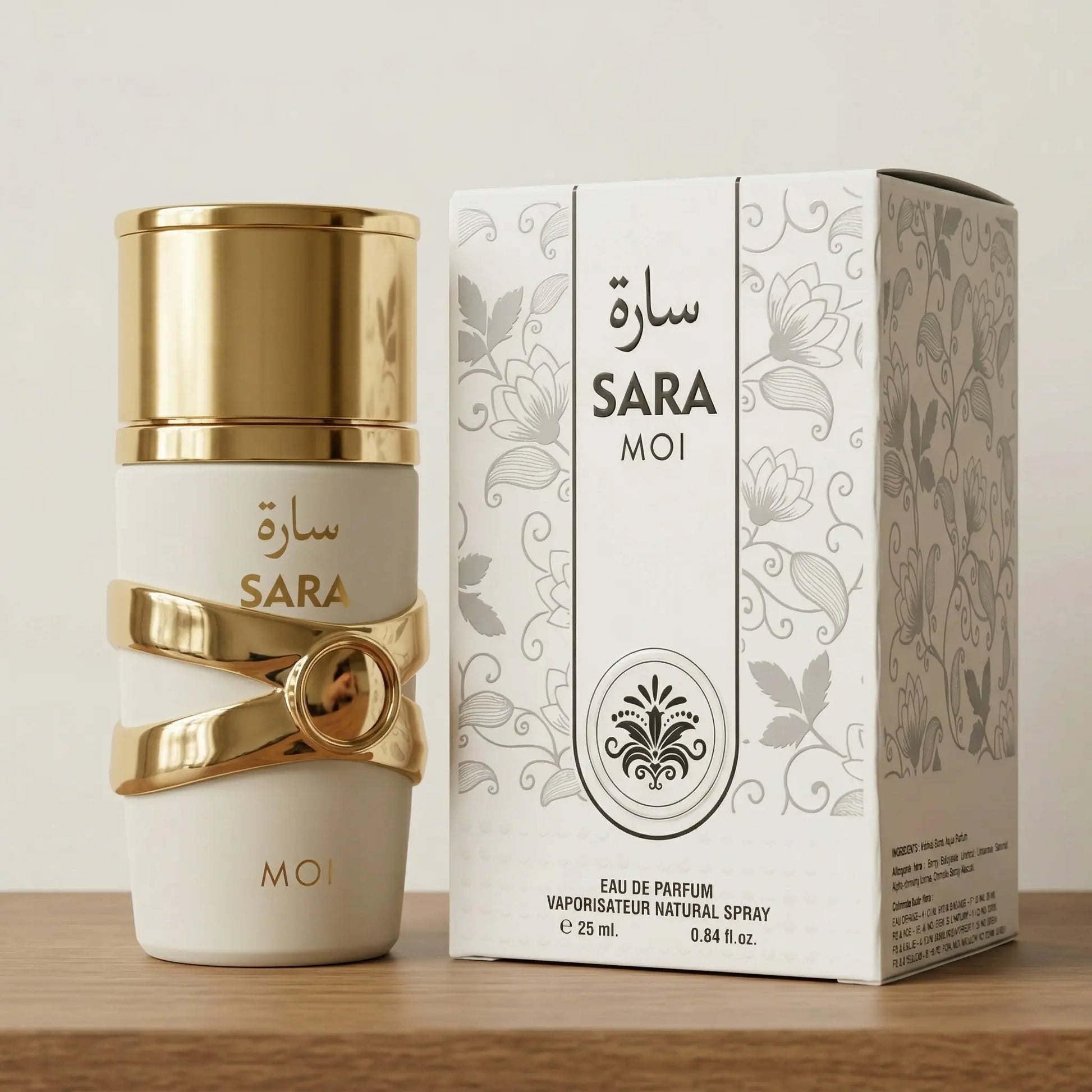 Ingredienti e dettagli di produzione profumo SARA MOI Eau de Parfum 25ml - SUNTIMEMODA