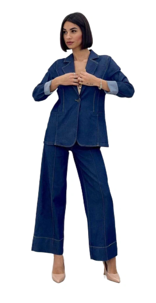 GIACCA E PANTALONE DI JEANS - SUNTIMEMODA