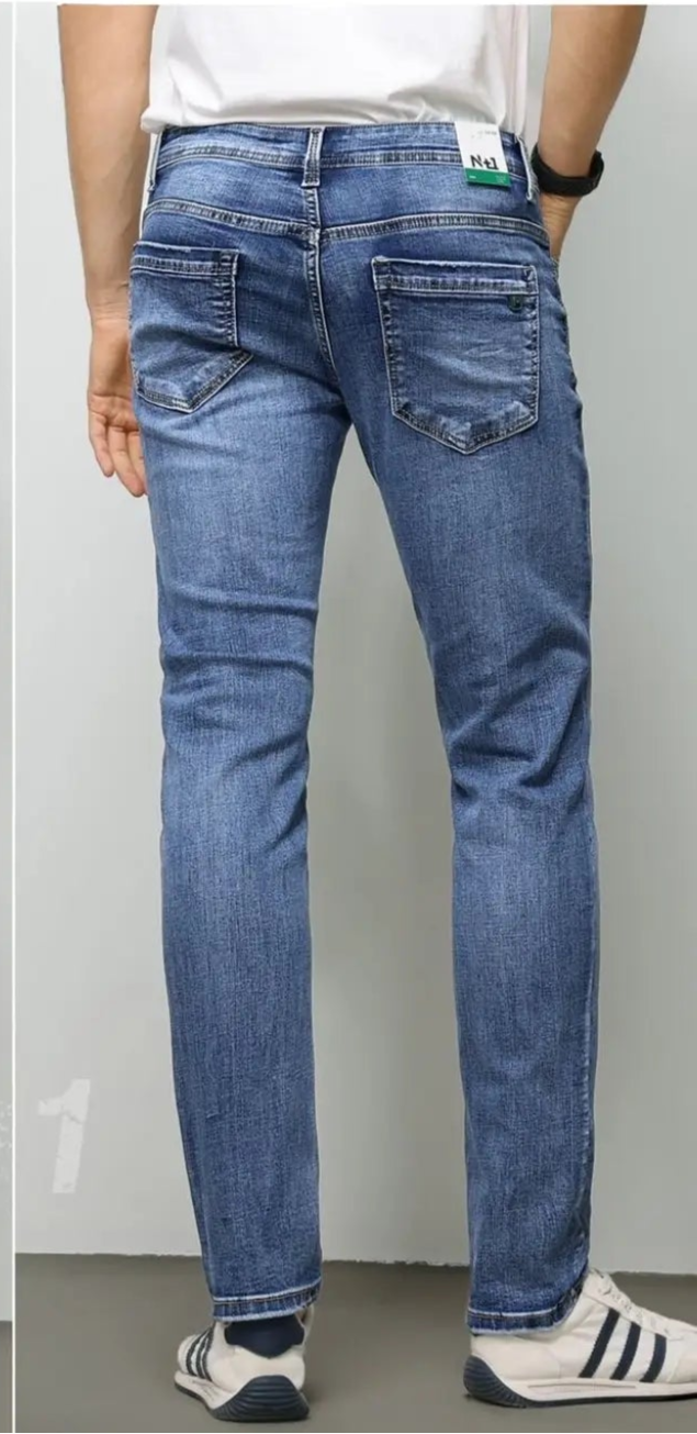 Jeans slim fit uomo blu chiaro - SUNTIMEMODA