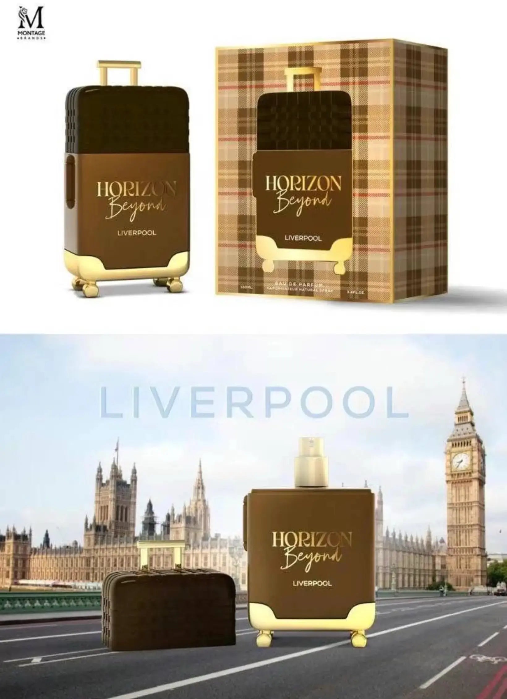 MONTAGE PROFUMO UOMO HORIZON BEYOND LIVERPOOL 100ML - SUNTIMEMODA