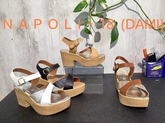 NAPOLI - 18(DAMI) MADE IN ITALY SANDALI - SUNTIMEMODA