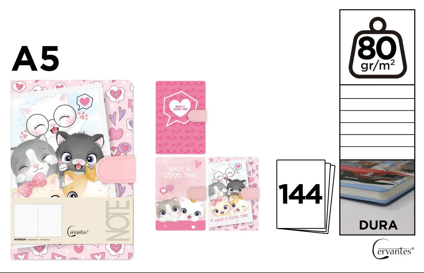 NOTES 144 FOGLIO RIGHE - SUNTIMEMODA