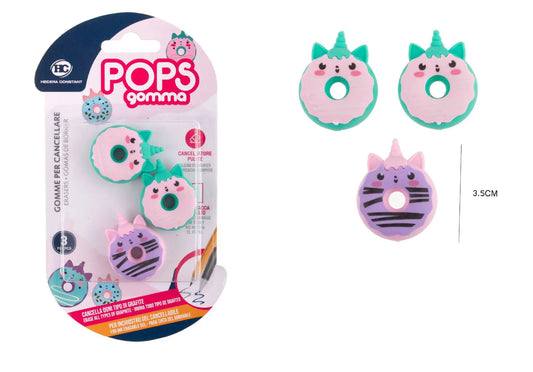 POPS GOMMA UNICORNO 3PZ - SUNTIMEMODA