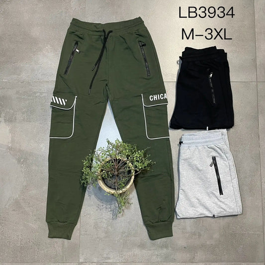 Pantaloni Jogger Uomo Cargo Multi-Tasca (Street Style) - SUNTIMEMODA