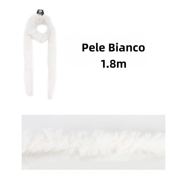 Pelliccia BIANCO 1.8M - SUNTIMEMODA