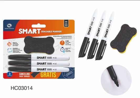 SMART ERASABLE MARKER NERO - SUNTIMEMODA