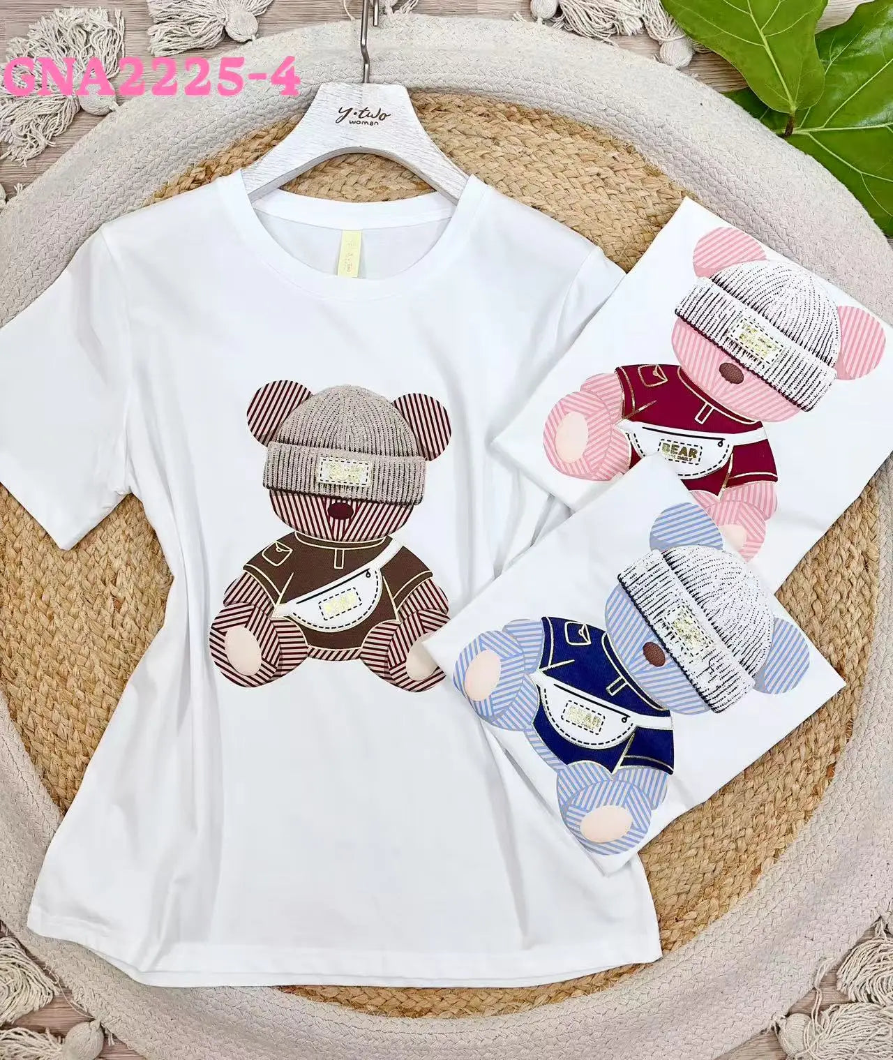 T-shirt stampati con orso - SUNTIMEMODA