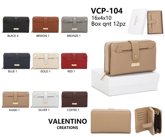 VALENTINO CREATIONS PORTAFOGLIO DONNA - VCP-104 - SUNTIMEMODA
