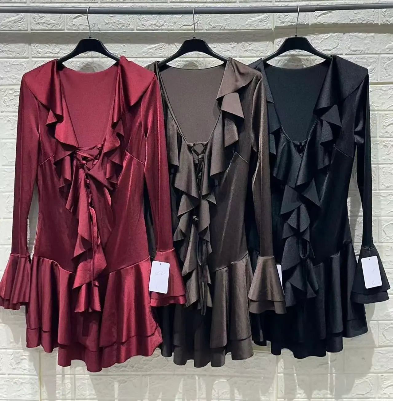 VESTITI MANICHE LUNGHE COLORS - SUNTIMEMODA