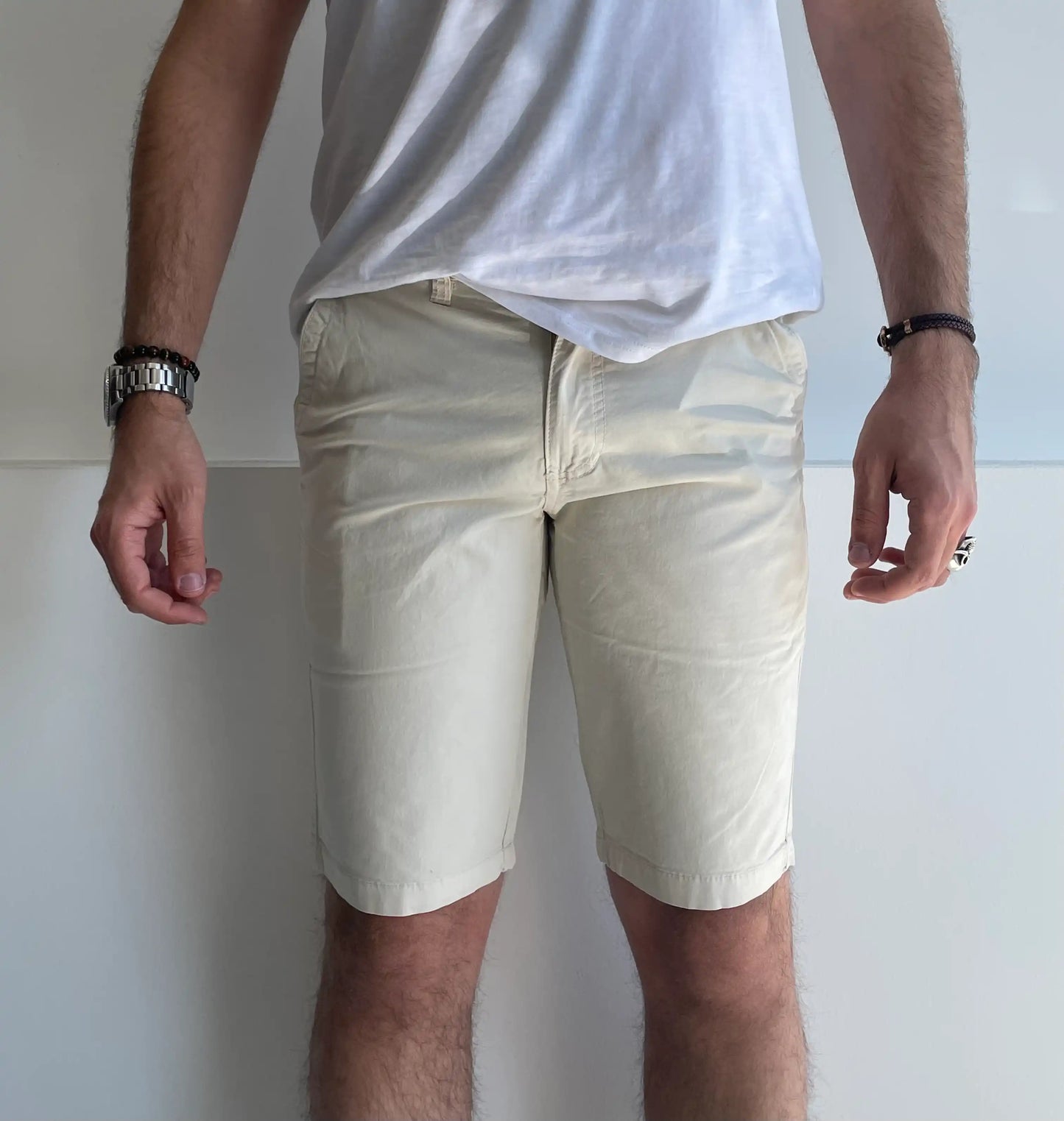 Zeta pantaloncini per uomo BEIGE - SUNTIMEMODA