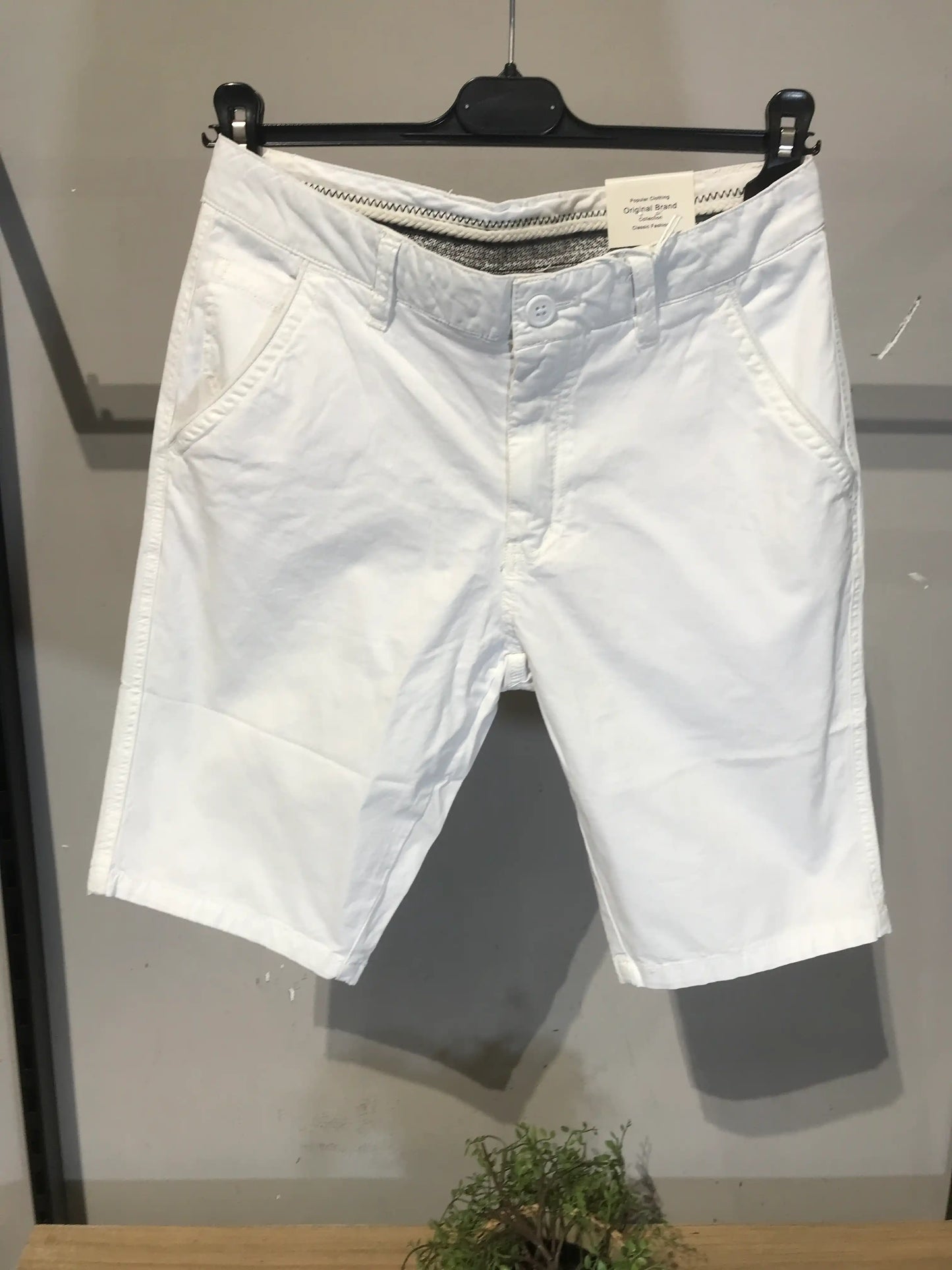 Zeta pantaloncini per uomo BIANCO - SUNTIMEMODA