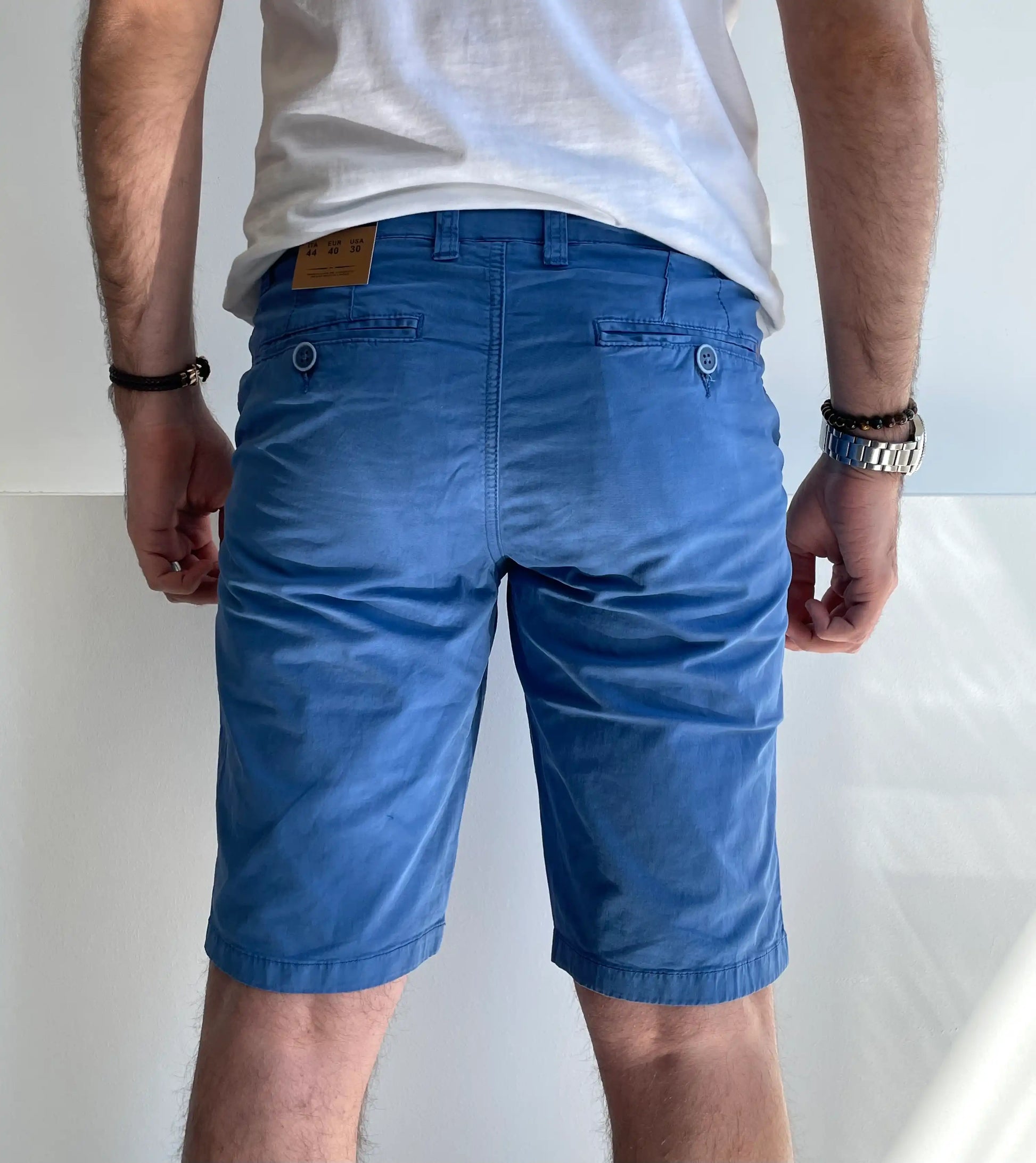 Zeta pantaloncini per uomo BLU CHIARO - SUNTIMEMODA
